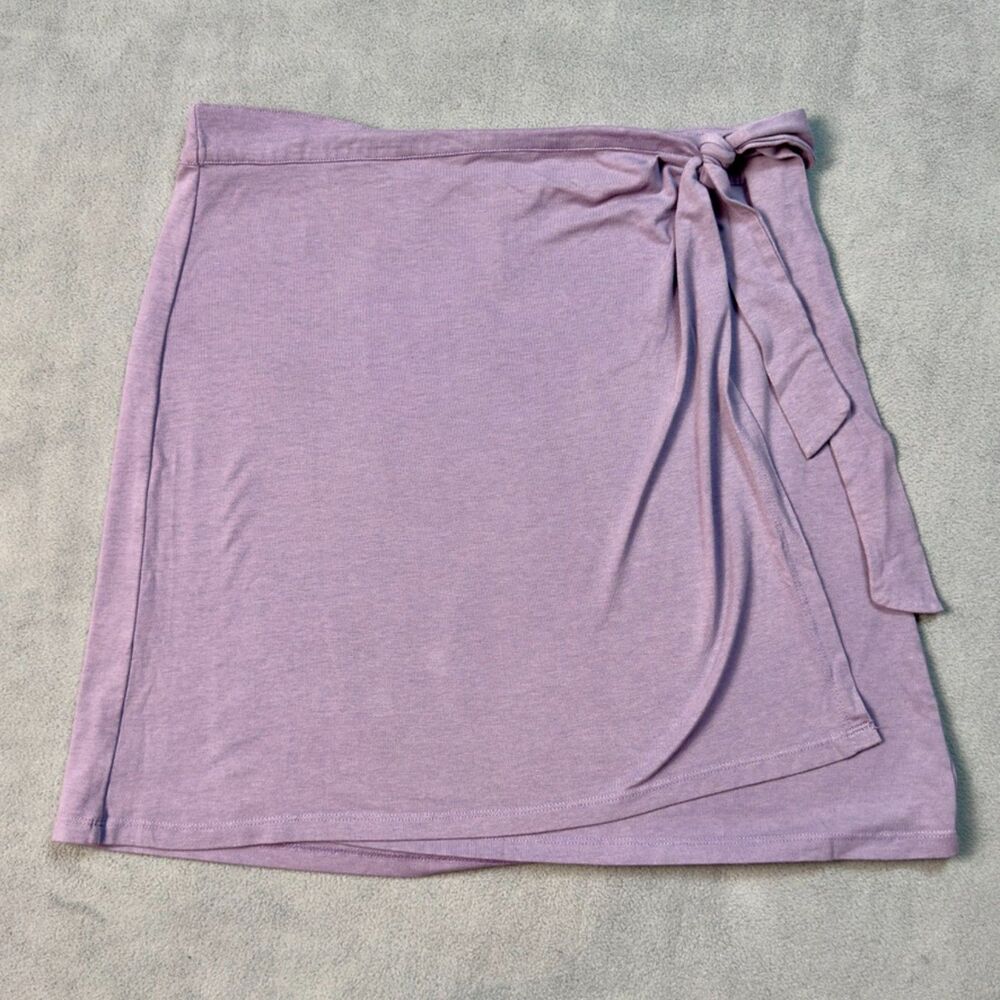 Synergy Organic Lavender Wrap Skirt L